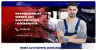 Logo i strona internetowa dla warsztatu samochodowego