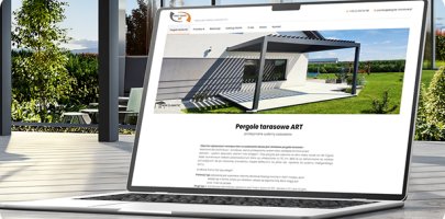 Nowa strona internetowa dla Pergole Tarasowe ARTIMA