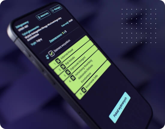 Głosowanie na smartphonie